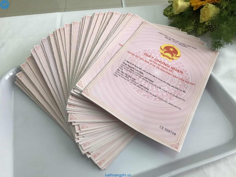 sổ hồng là gì sổ đỏ là gì